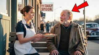 Poor Waitress Fed a Crippled Beggar Every Day Until He Said “I Am a Billionaire"