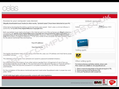 How to Remove Ransom Celas Trojan by Britec