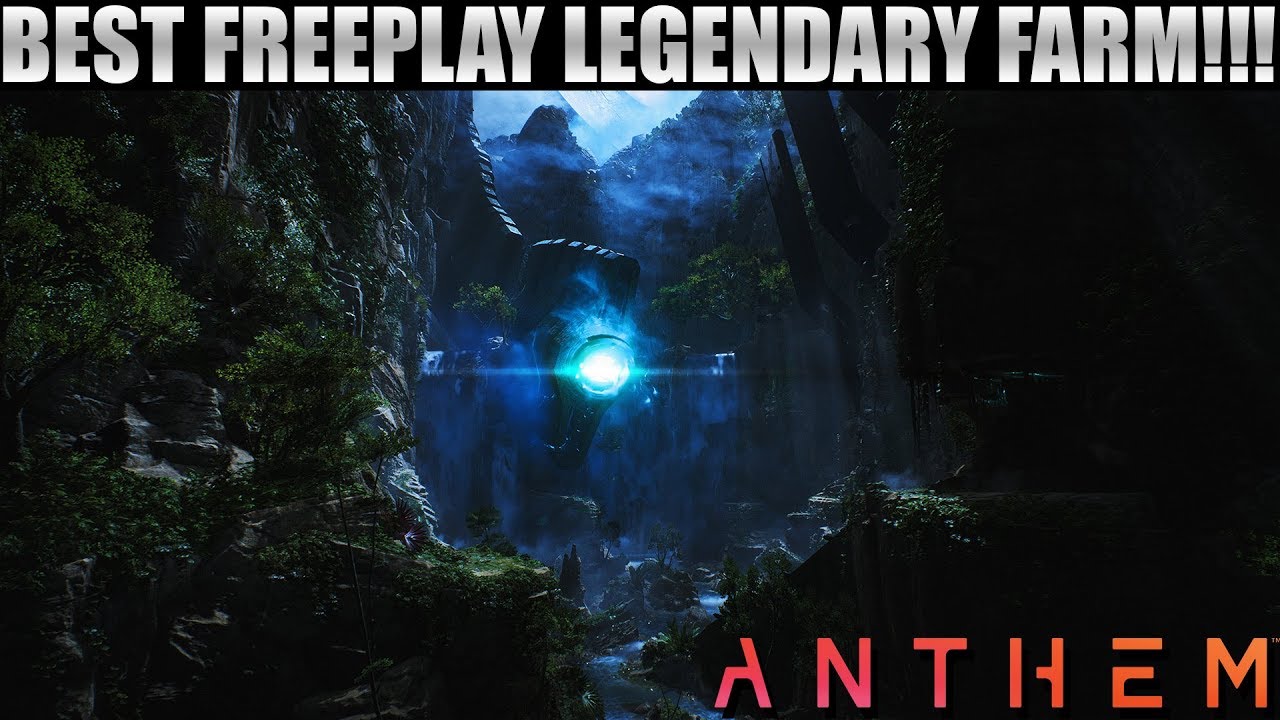 Anthem - Best Legendary and Masterwork Freeplay Farm