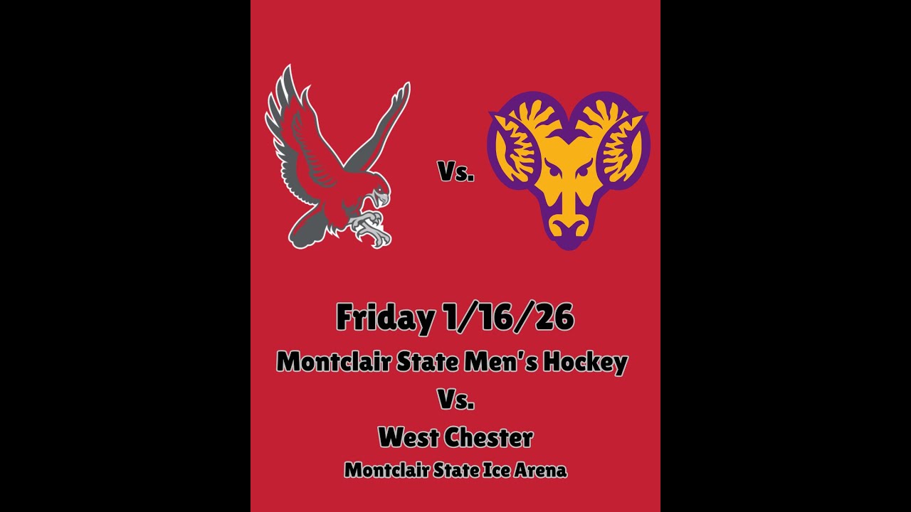 Montclair State Men's Hockey Vs. West Chester