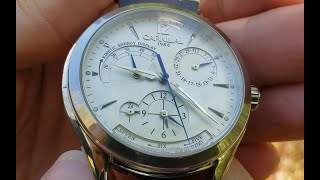 Outdoor watch review - Carnival 1986 Dual Time and kinetic energy display