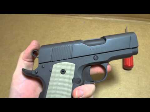 SCR Custom Colt New Agent with Sniper Grey Cerakote and Custom Upgrades Nighthawk Custom Upgrades