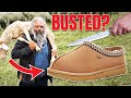 We busted UGG using fake shearling - Uggs Tasman