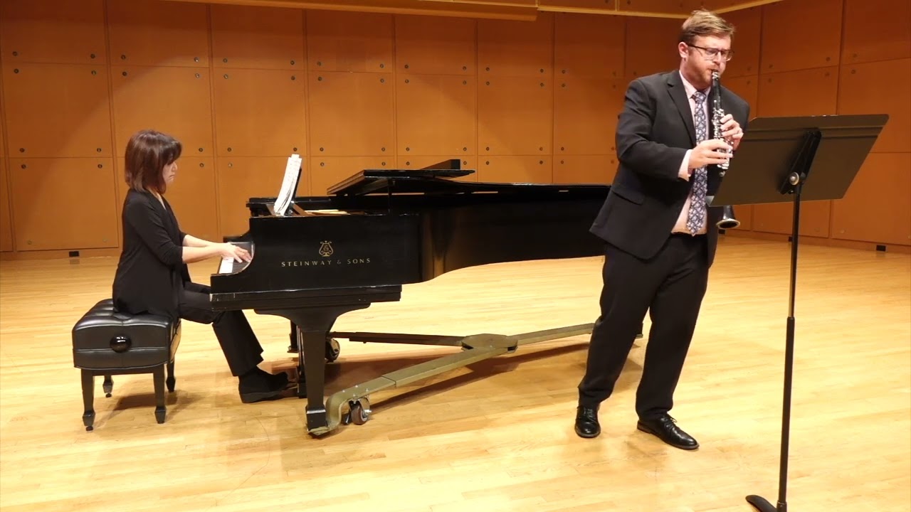 Debussy Premiere Rhapsody - Danny King, clarinet