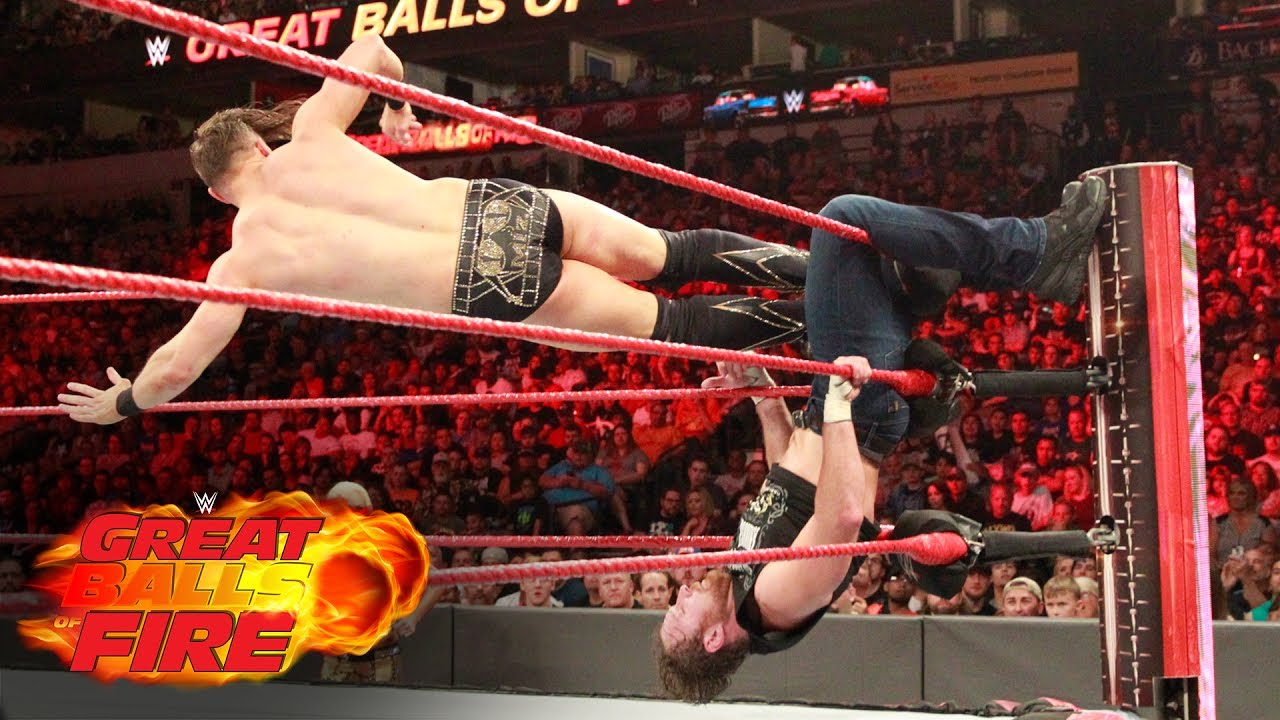 Dean Ambrose vs. The Miz - Intercontinental Title Match: WWE Great Balls of Fire 2017