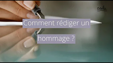 Comment rendre hommage à un défunt ?