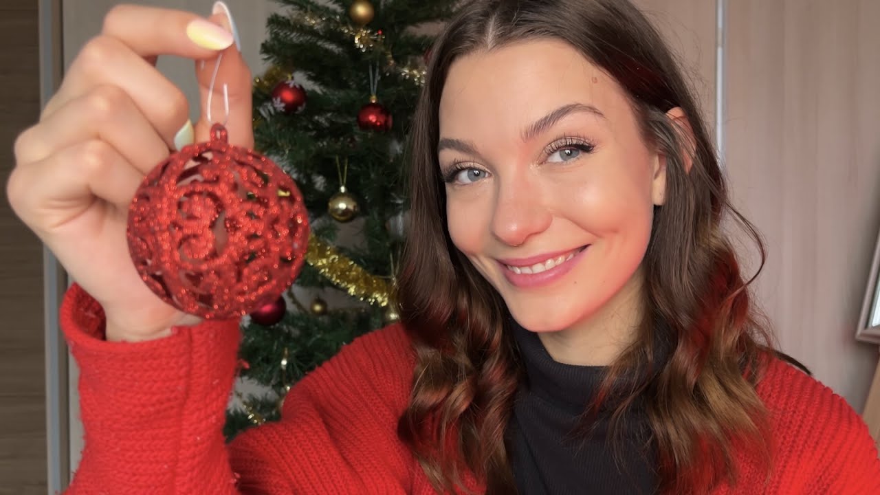 Zdobím vánoční stromeček ASMR ✨🎄