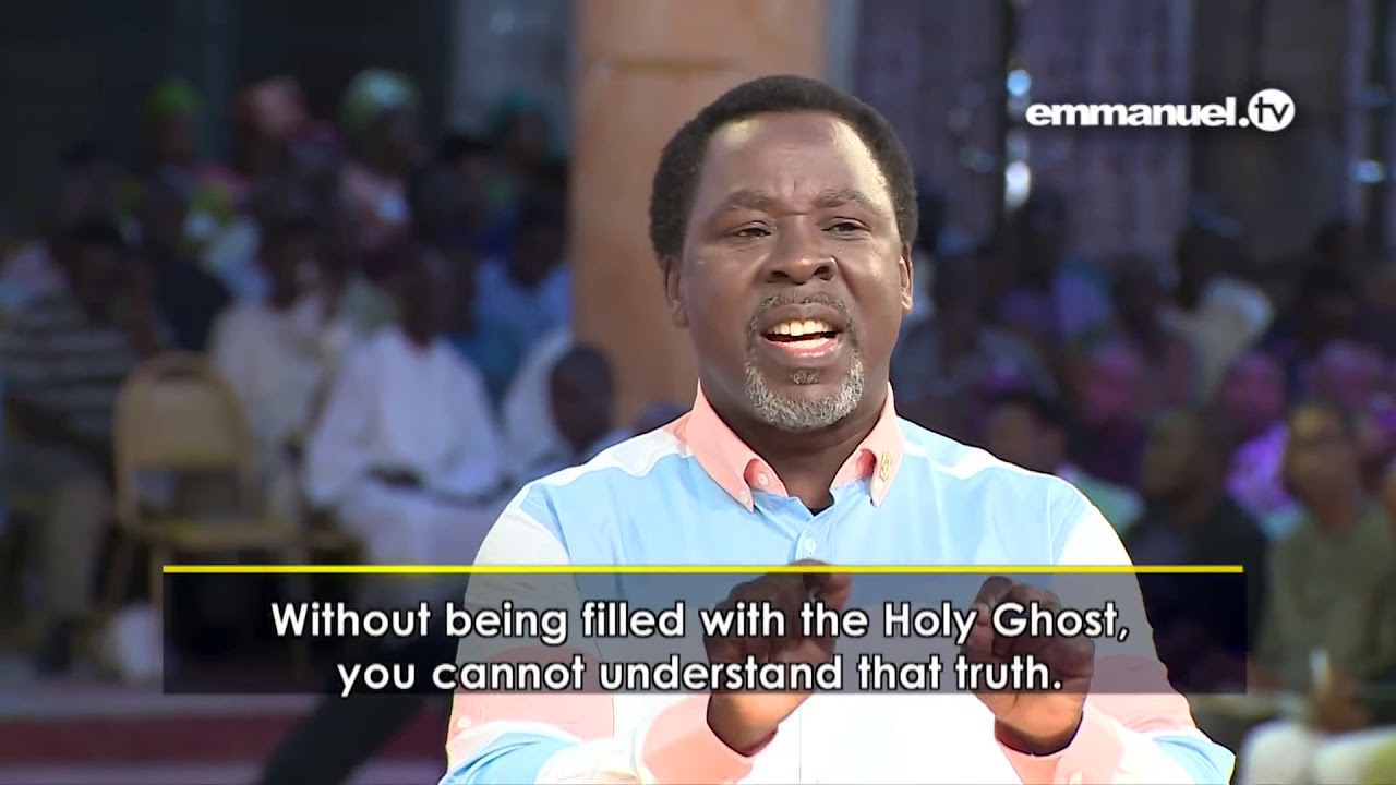 BELIEVE And Be FILLED With The Holy Spirit!   TB Joshua SERMON By TBJFANSUK