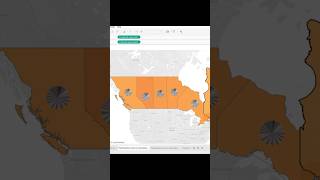 Multi layer Map Chart in Tableau 🌎 #datavisualization