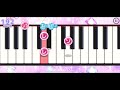 1.メロディピアノ🎹夜に駆ける