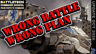Explaining BattleMech Construction Went Sideways | BattleTech Command School | Update Oct (C1:S1)