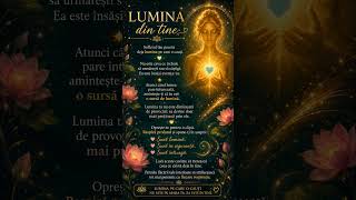 Lumina este în tine!#lumina#constientizare#inspiRational#inspiratie#romania#imputernicire