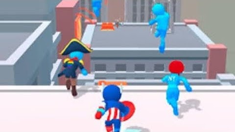 Parkour Race - Free Run Game Gameplay Android, iOS (level 11-15)