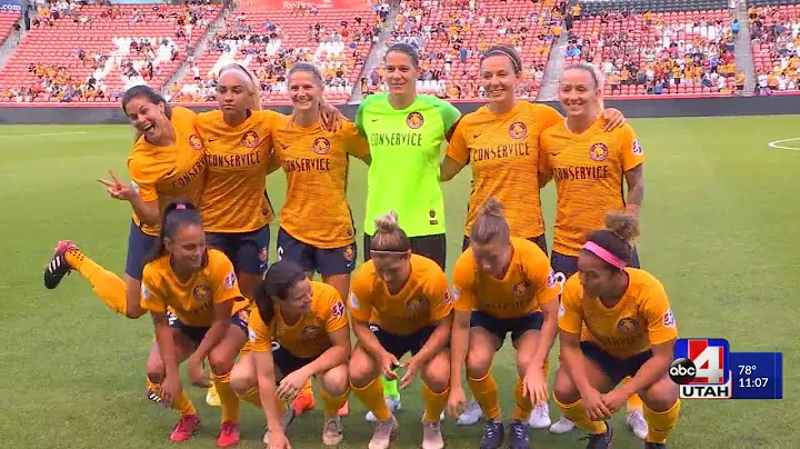 Utah Royals' Katie Bowen In Studio