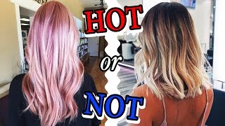 OMBRE CZY RÓŻ NA WŁOSACH💄HOT OR NOT screenshot 3