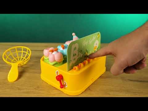 Настільна гра "Bounce Duck Game" для 2 гравців музична з автоматичним та ручним режимами для дітей від 3 років, видео 1