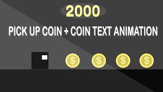 How To Make A CoinText Animation + Coin Pickup In Unity2D |LNmaster2008|