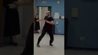 Rehearsal: Azret Bakhov • Caucasian tricks