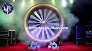 Magic illusion B375 Through the engine.