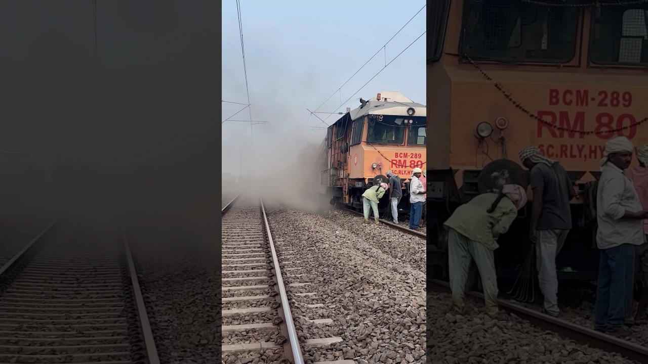 Dust during BCM machine working 