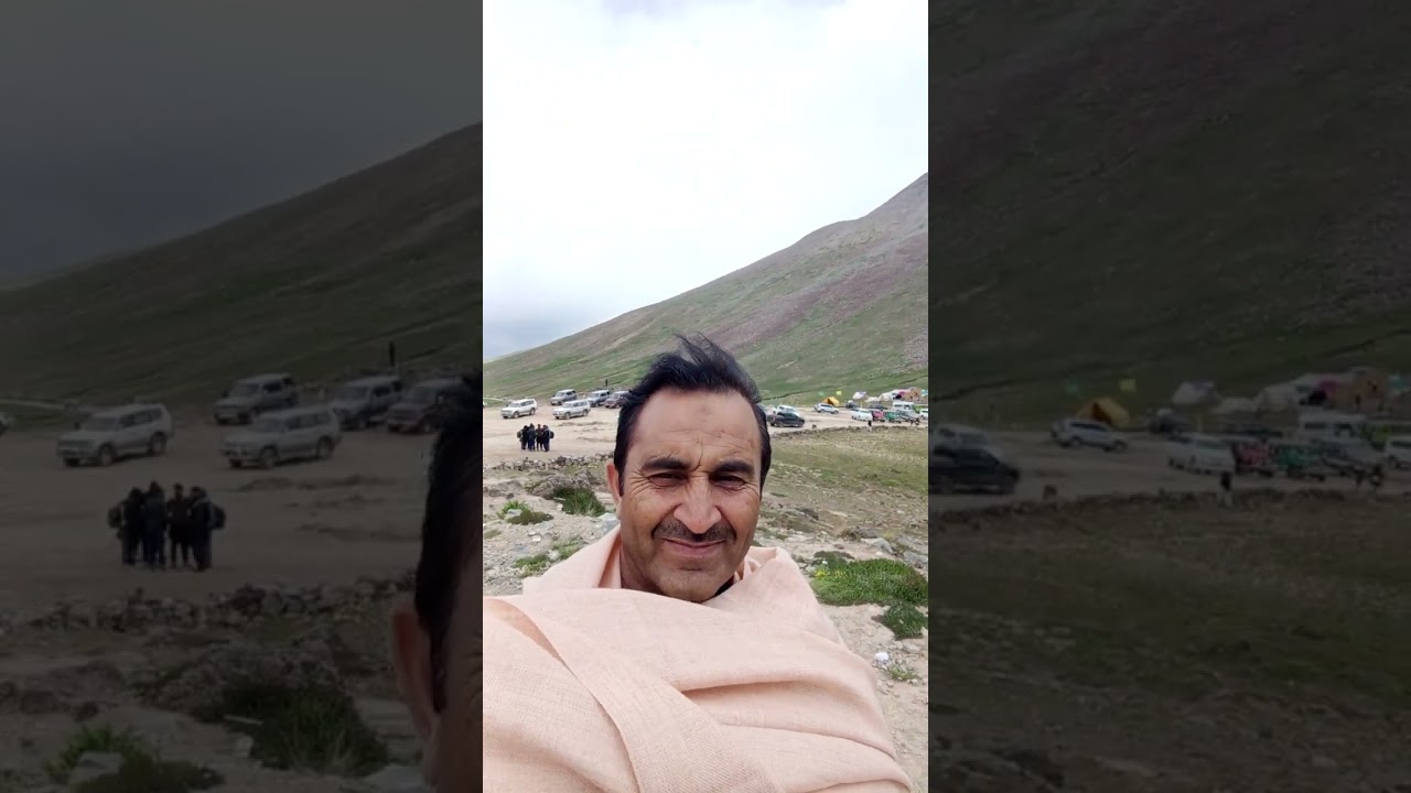Second highest plateau in the world Sheosar lake 4111 mt above sea level