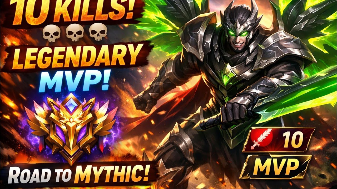 ARGUS GOD MODE — 10 Kills, Legendary MVP | Road to Mythic Domination