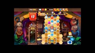 Monster Busters hexa blast level 263