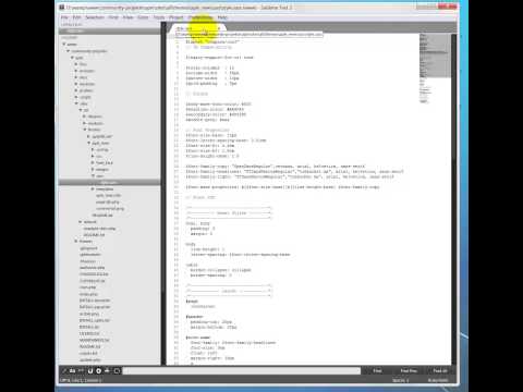 Sublime Text 2: Syntax-Highlighting umschalten mit der Kommandopalette