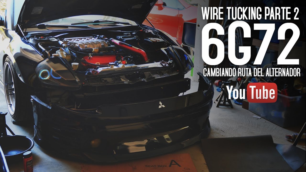 Wire Tuck 6G72 Part 2 - YouTube