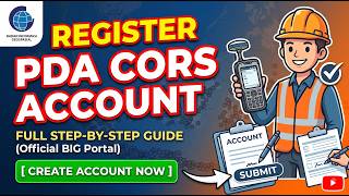 How to Register a PDA CORS Account