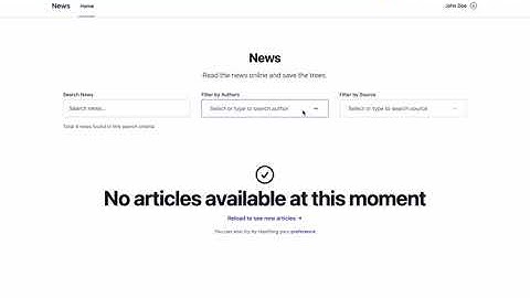 FullStack News Aggregator Website: Demo and Overview (Laravel, ReactJS)