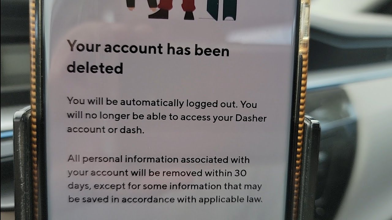 Deleting my 2nd Doordash account. - YouTube