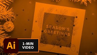 How to Make a Modern Holiday Card with Adobe Illustrator | Adobe Creative Cloud