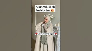 hijab krny ka asan treqa ||easy way to wearing a hijab #hijab #hijabi #hijabstyle #hijabtutorial