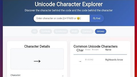 Unicode Character Explorer | HTML, CSS & JavaScript Project | Learn & Copy Unicode Characters