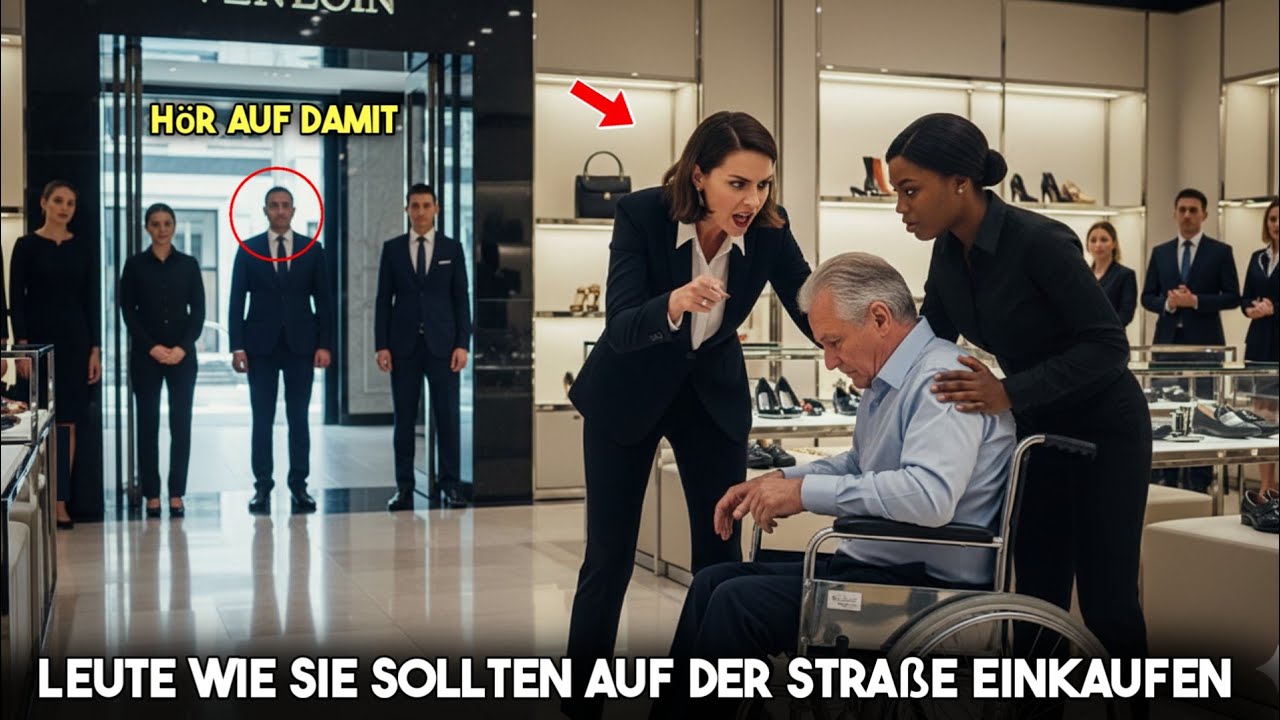 Milliardär erwischt Dienstmädchen, wie sie seinen behinderten Vater vor arroganter Frau beschützt