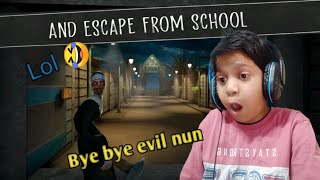 Evil nun horror gameplay video our ah surprise revil wait for end this video 😱🤣