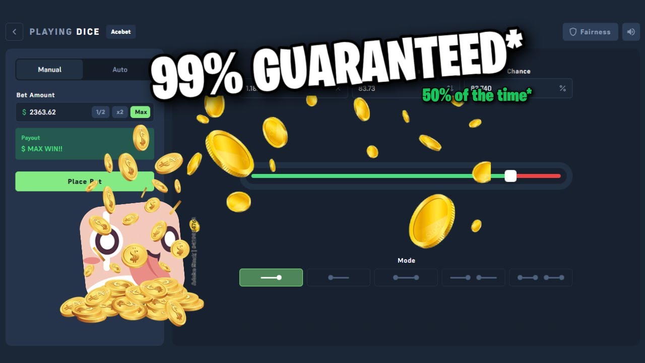 INFINITE MONEY METHOD ON ACEBET!!!