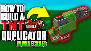 HOW TO BUILD THE EASIEST TNT DUPLICATOR IN MINECRAFT [1.16+]