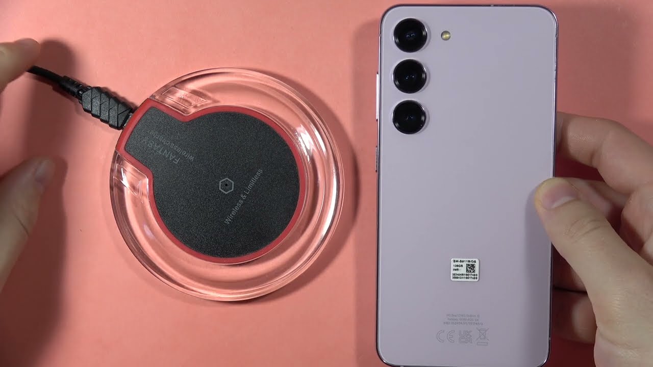 Samsung Galaxy S23: Does have Wireless Charging