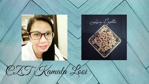 How To DrawTanglepattern Lazy Eights