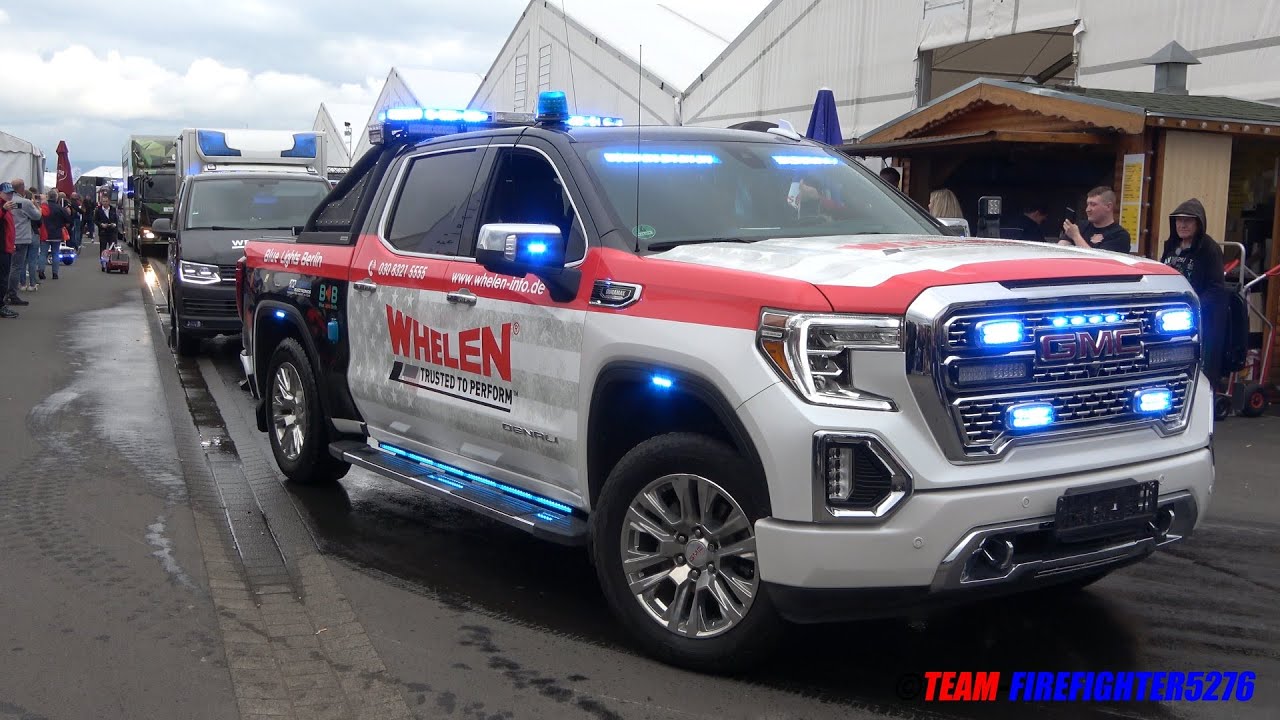 [Fahrzeugkorso mit mehr als 100 Fahrzeugen] Abschlusskonvoi der RettMobil 2024