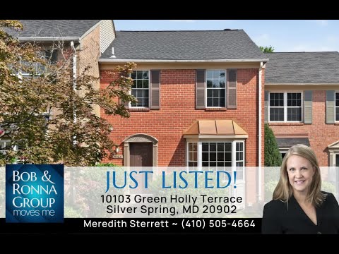 10103 Green Holly Terrace, Silver Spring, MD home video tour