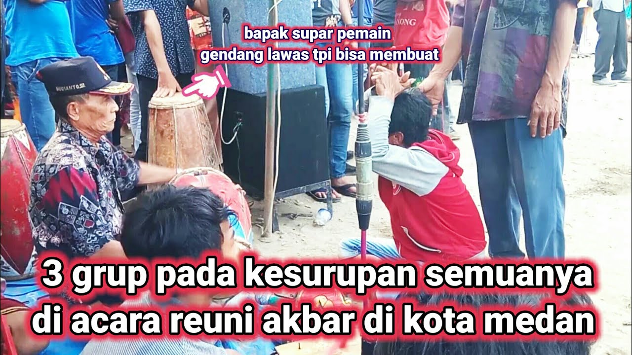 3 grup pada kesurupan di acara reuni Akbar di kota Medan