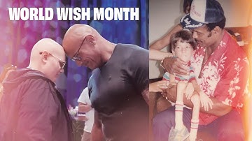 Dwayne ‘The Rock’ Johnson Shares His Personal History with Make-A-Wish