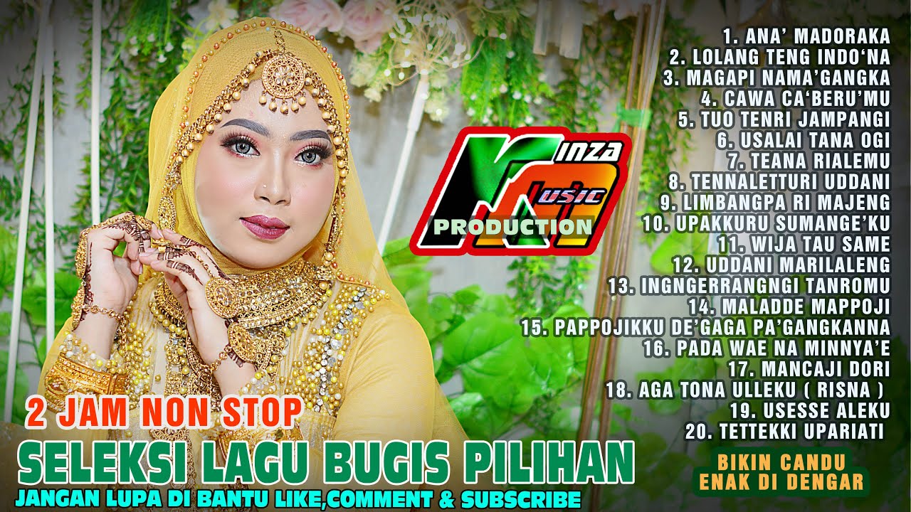 SELEKSI LAGU BUGIS PILIHAN 2 JAM NON STOP