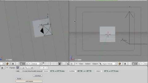 Using Empties to Make a gun in Blender