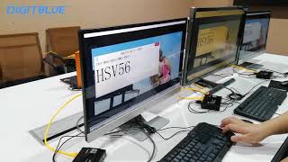 HDMI KVM Extender | 4K 30Hz Over TCP IP HDMI Extender | Gigabit PoE Network Switch