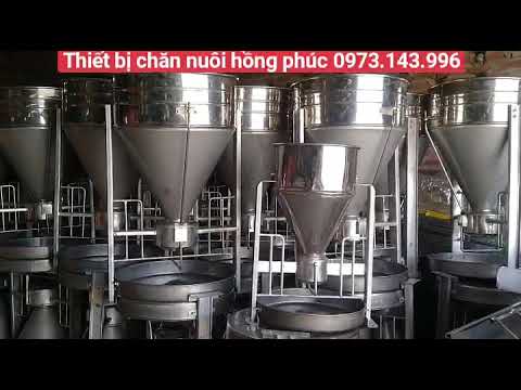 Video máng ăn cho lợn. máng inox cho lơn giá rẻ. máng tập ăn... - youtube