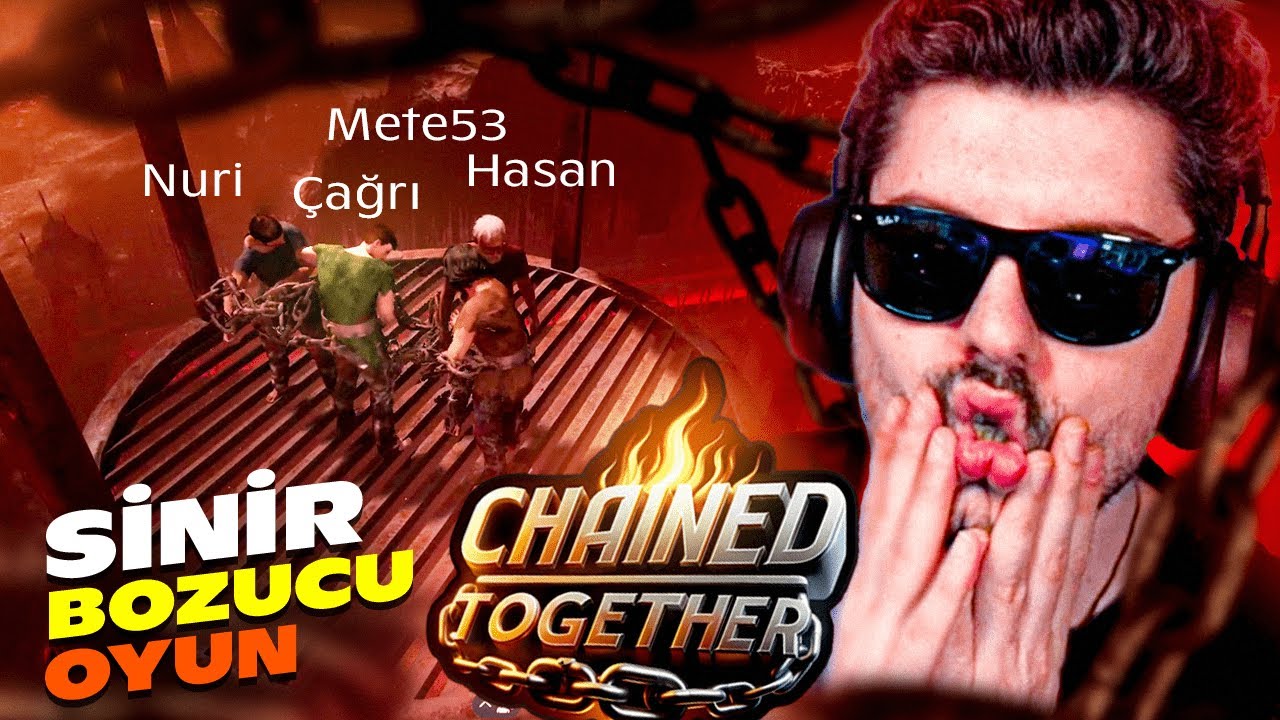 BİRBİRİMİZE BAĞLIYKEN TIRMANMAYA ÇALIŞTIK! | Chained Together